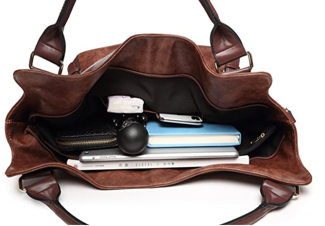 Women Tote Bag Handbags Artificial Leather Fashion Hobo Shoulder Bags with Adjustable Shoulder Strap With Wallet