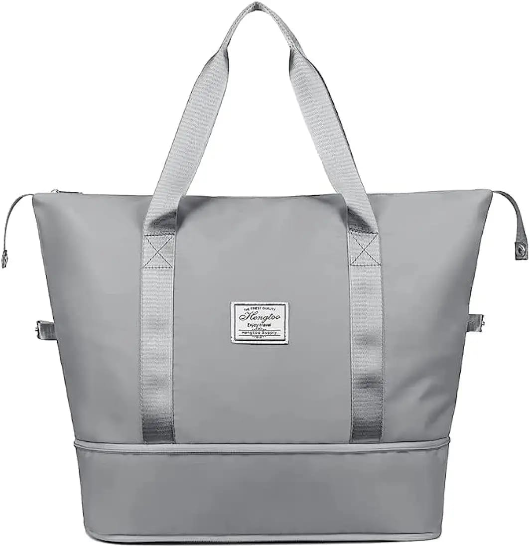 Travel Duffel Bag Shoulder Bag Expandable Folding Travel Bag for Women Girl Waterproof Lightweight Carry Luggage Bag for Travel