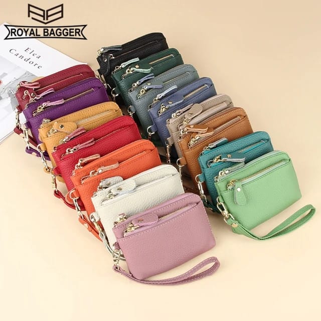 Royal Bagger Fashion Short Wallet For Women
