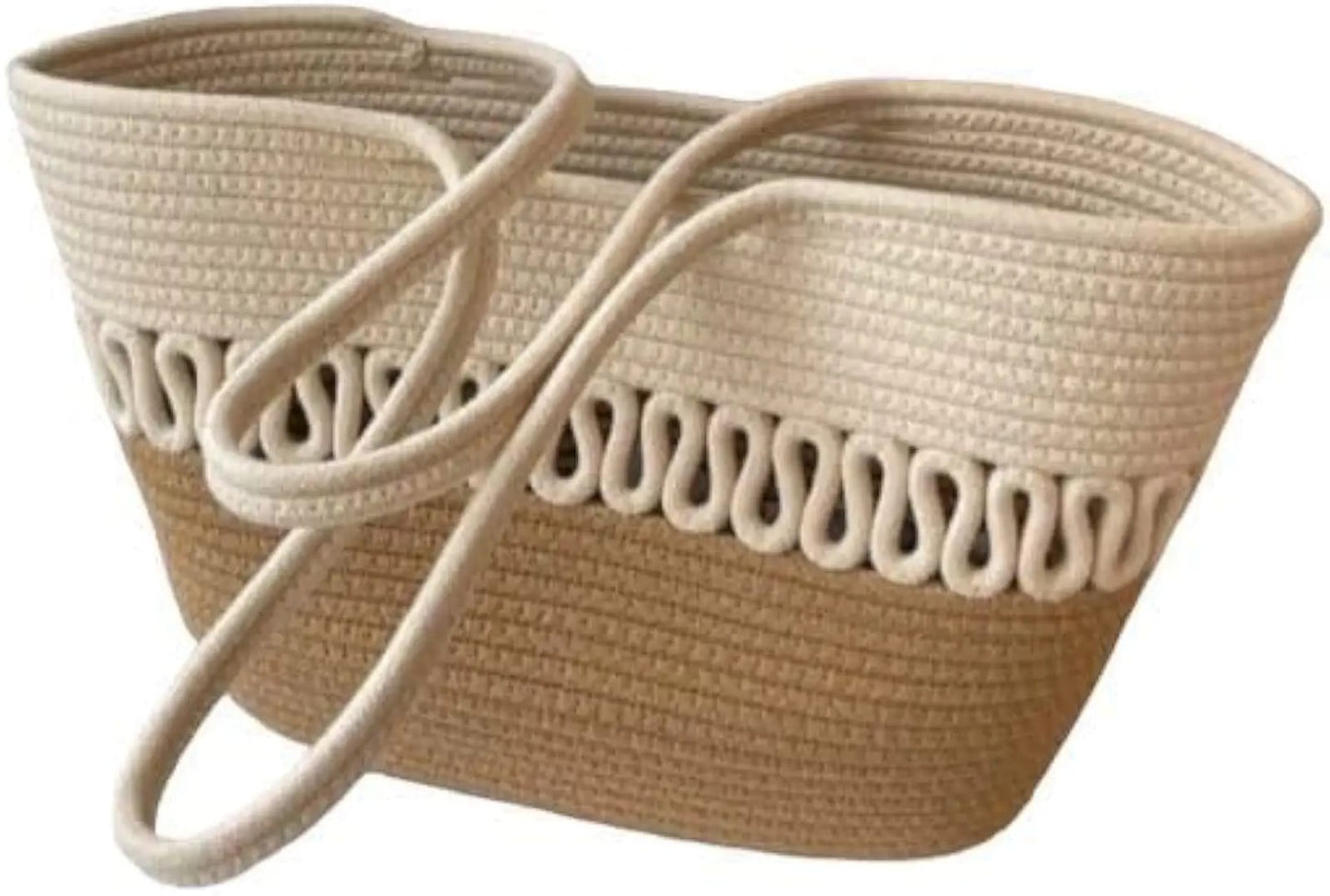 Trendy Straw Large Top Handle Bag For Women
