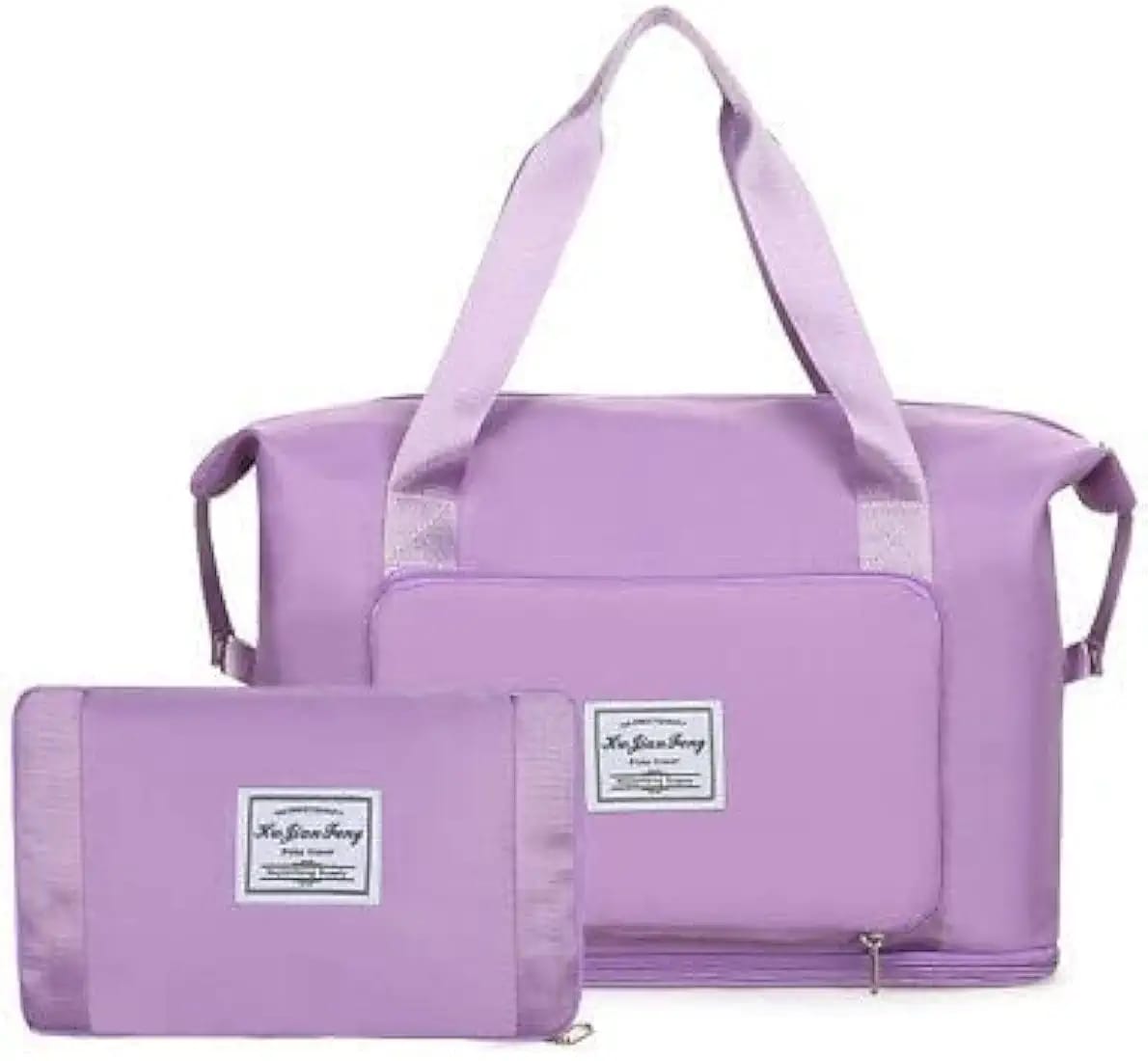 Travel Duffel Bag Shoulder Bag Expandable Folding Travel Bag for Women ...