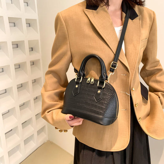 Printed Leather Women's Handbag Luxury  Designer Classic Women Clutch Top-Handle Bags