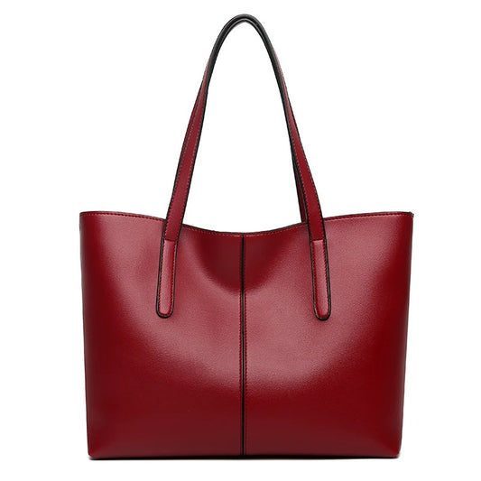 Trendy Elite  Leather  High Quality Large Shoulder Bag