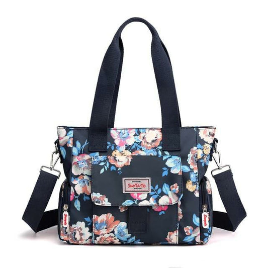 Fashion Flower Printed Female Shoulder Bag